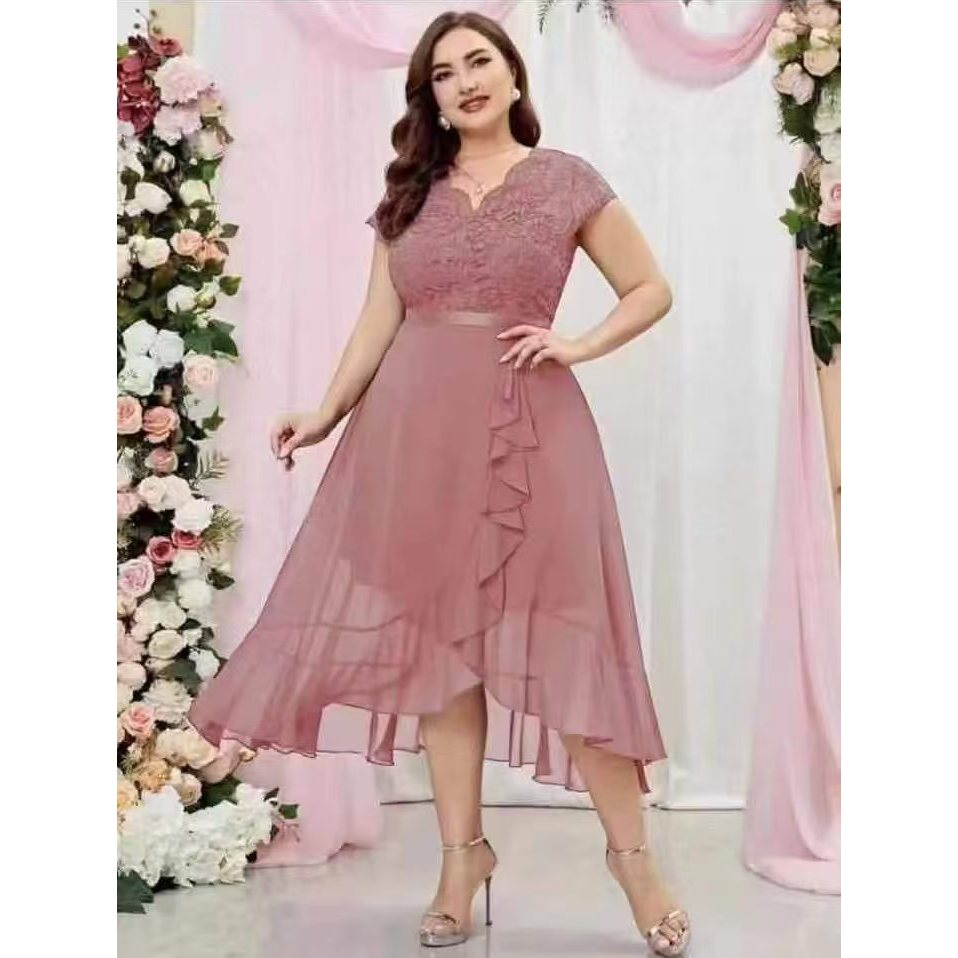 R#976 Long back Wedding Party Dress Gown