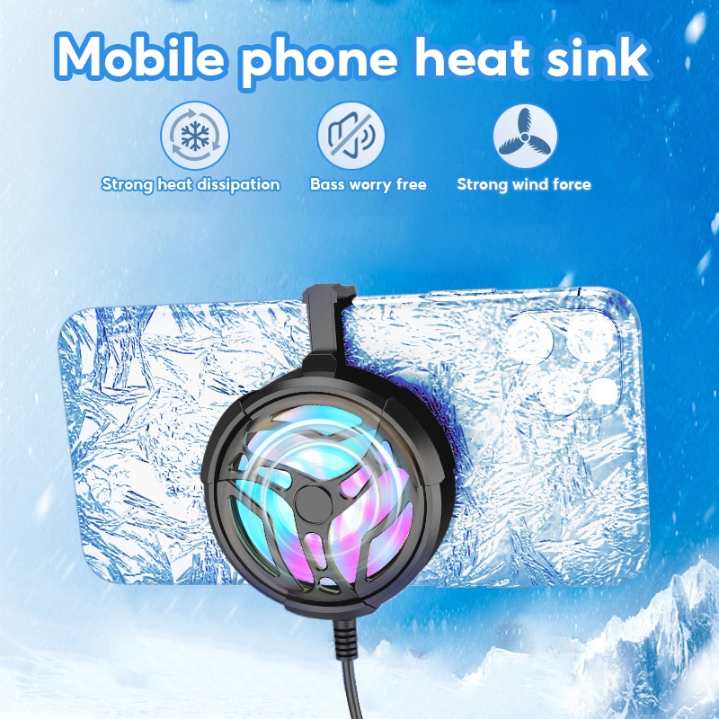 Original Phone Cooler Fast Cooling Fan for Mobile Gaming