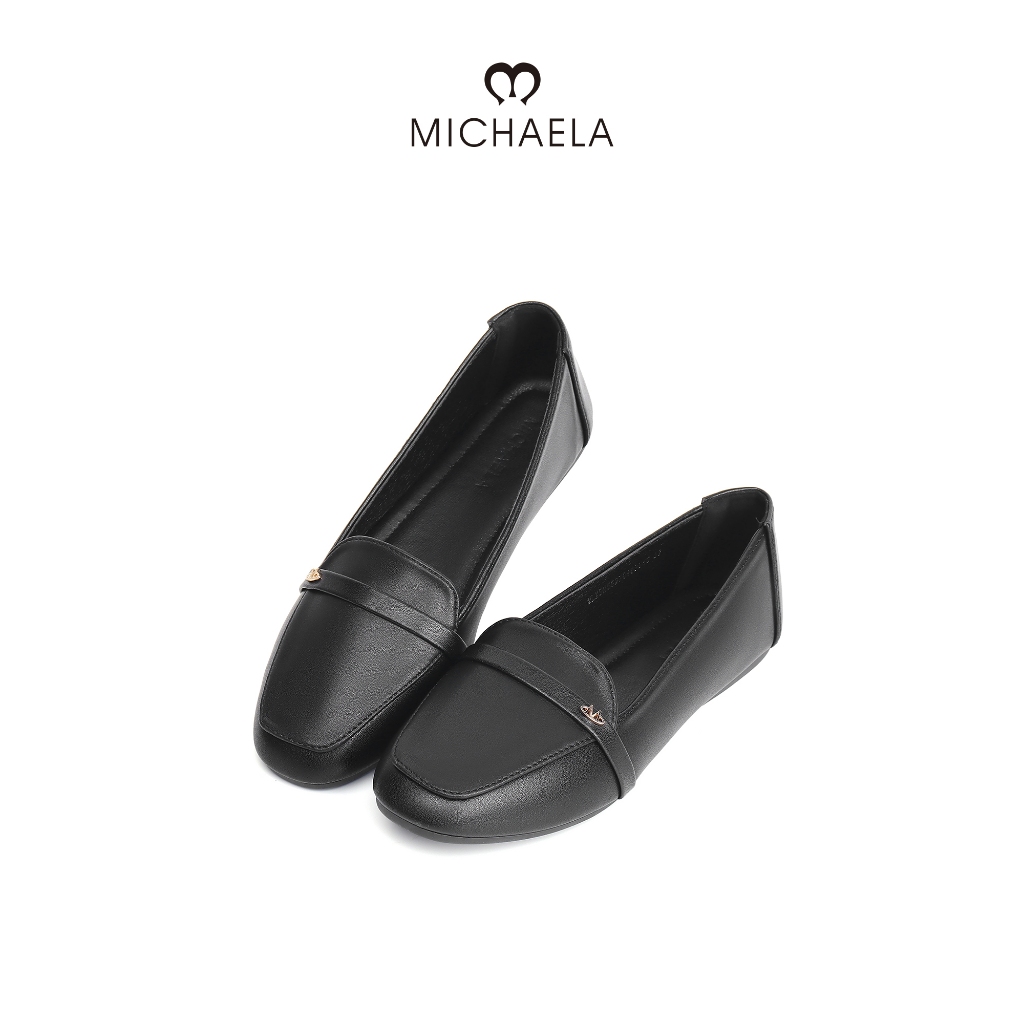 MICHAELA Sophisticated Loafers Anti-Blister Comfy Minimalist Fashion for Work College SH5527040 LX