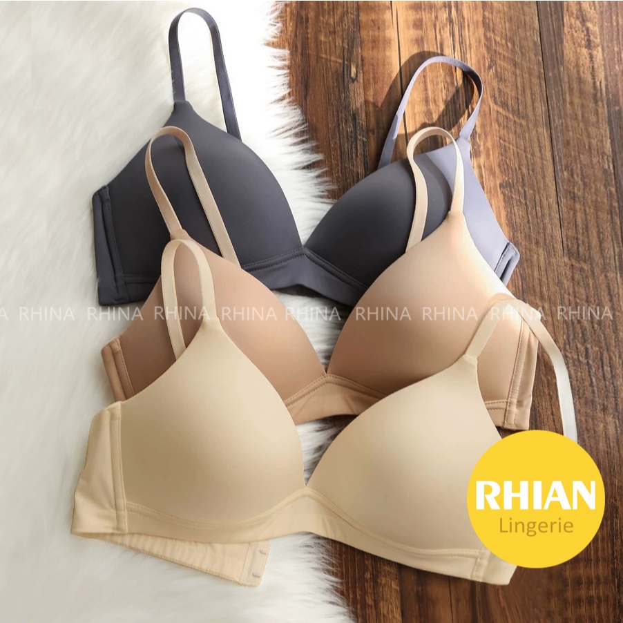 Rhian non wire plus size 32-40 korean seamless Push up bra for woman wireless underwear