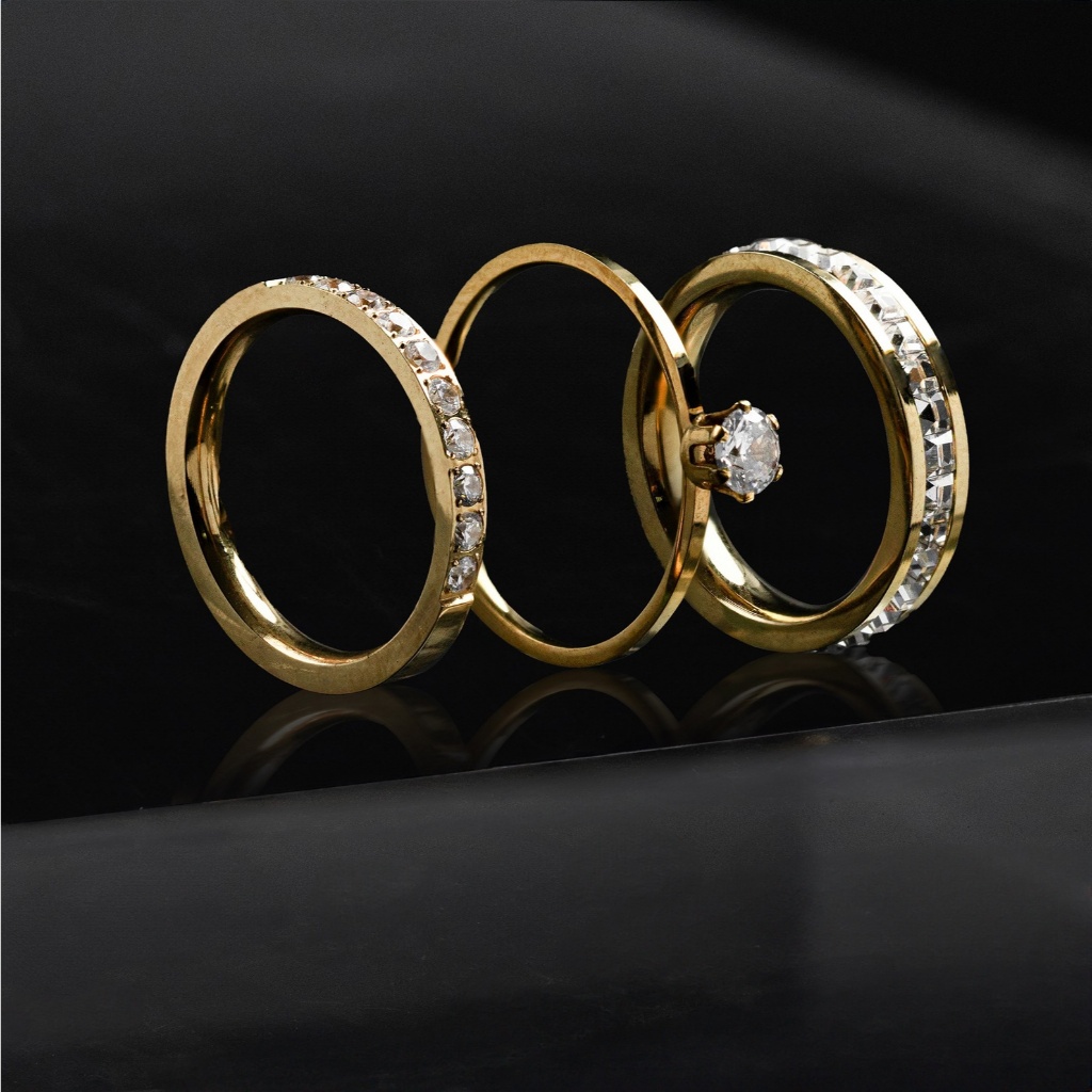 Burvon Love Language Collection Rings (Matching & Minimalist Jewelry)