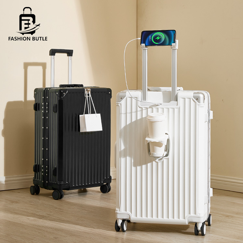 FASHION BUTLE Luggage 20/22/24/26/28inch Suitcase | Lightweight+Large Capacity Luggage bag Travel