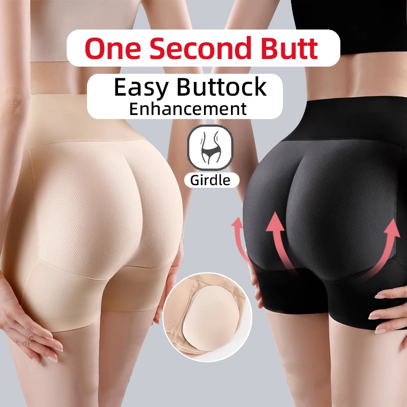 Padded Seamless Shorts Panty Butt Lifter Shaper Lift Underwear Hip Enhancer Shapewear SS668