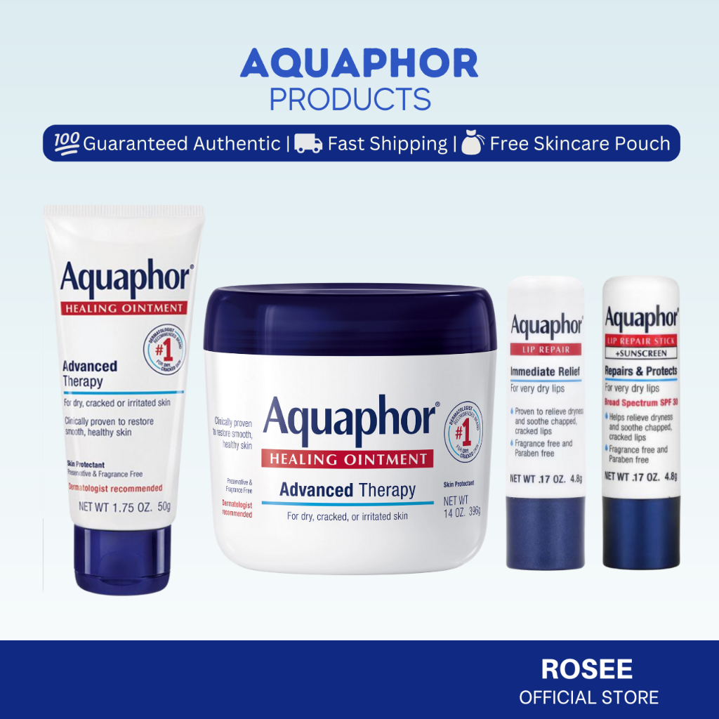 Aquaphor Products - Lip Repair Stick, Healing Ointment Advanced Therapy