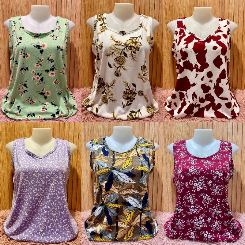 Basic Sando Blouse | Pambahay Sleeveless For Women Shirts