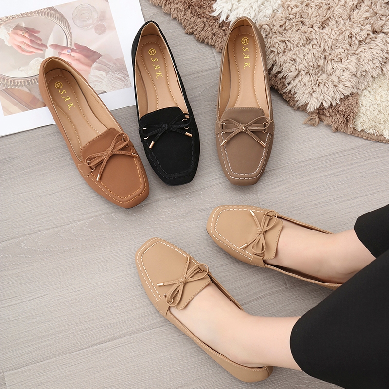 QY FASHION Fashion Women Doll Shoes Office Flat Shoes Daily Loafer 5018-10 SIZE 35-40