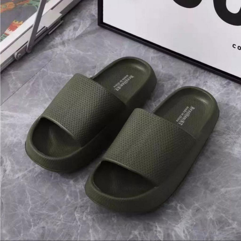 ENQ Korean Style Soft Thick Soled Family Couple Indoor House Sandals
