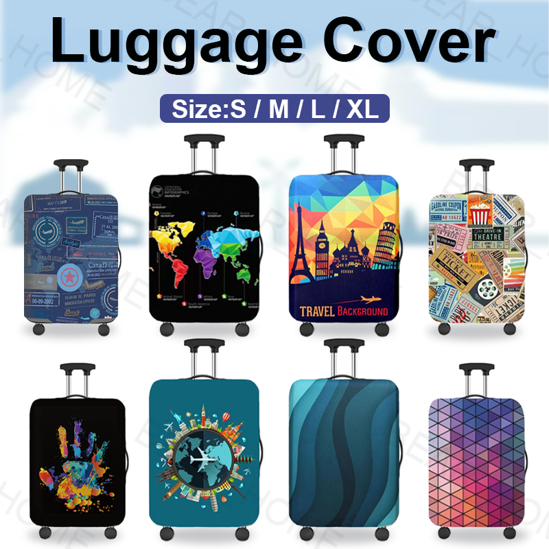 Luggage Cover /Elastic Luggage Suitcase Luggage Protective Cover Dust Proof Case