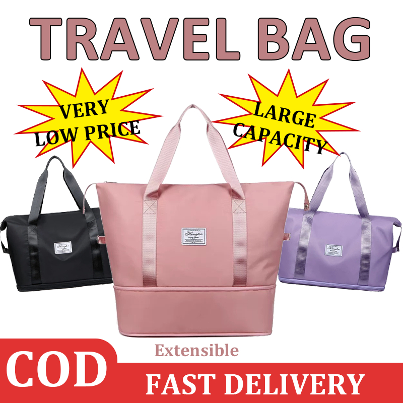 KAA Travel Bag High Quality Expandable Waterproof Portable Shoulder Bag LuggageTravel Bag #7075