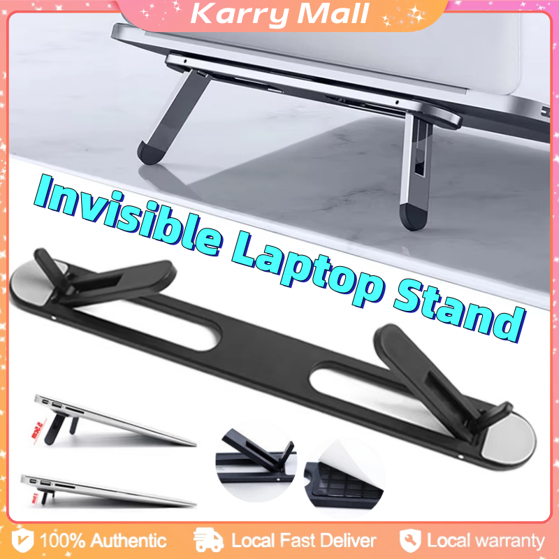 Universal Invisible Laptop Bracket Stands Portable Foldable Radiator Desktop Heightening Holder