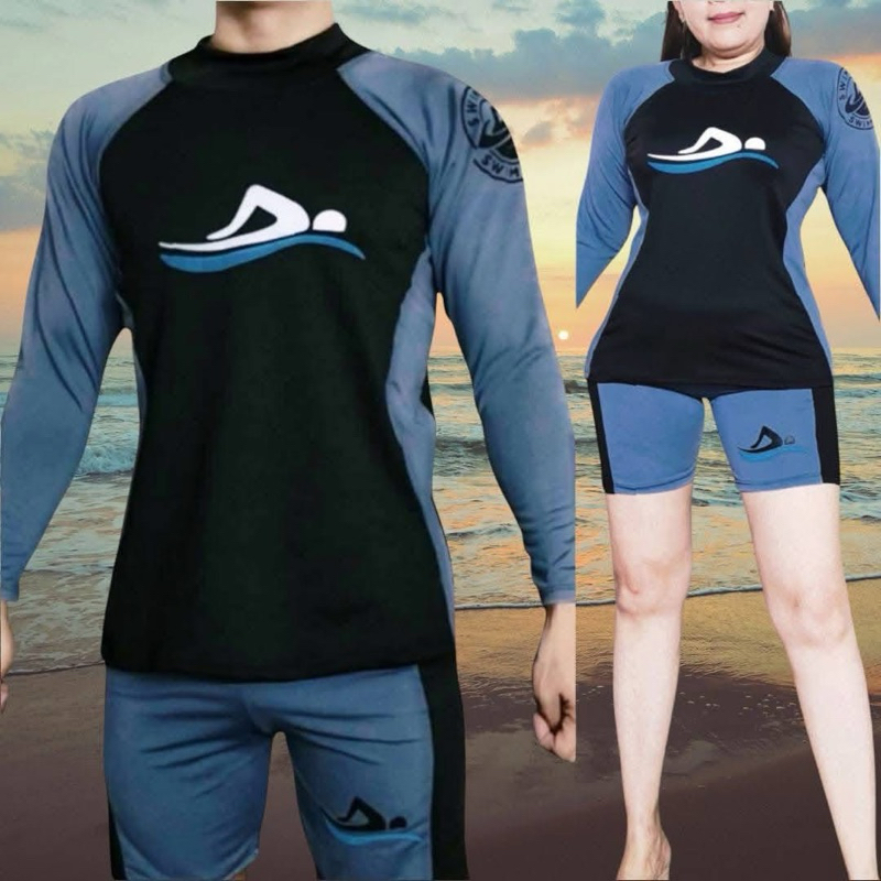 RUSHGUARD FOR MEN/WOMEN Terno Short Best fit Medium to XL - High End Nylon Cotton Fabric