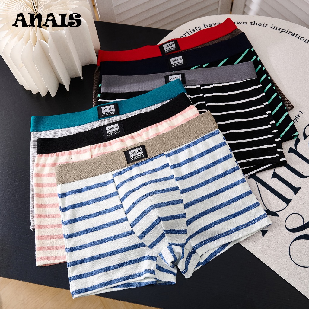 NEW 3/6pcs Boxer For Men's Underwear Cotton high-quality Boxer Briefs