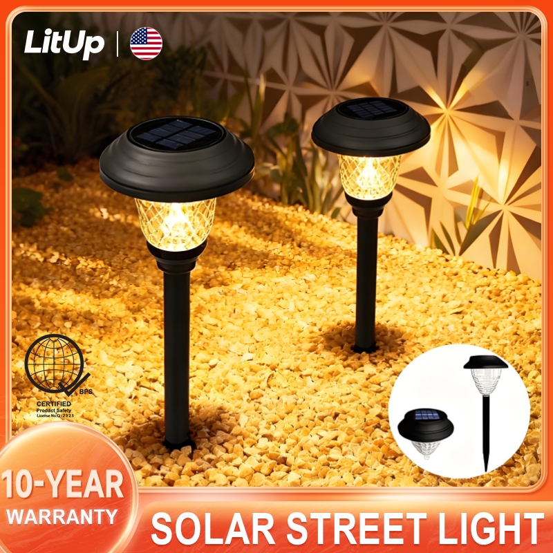 LitUp Solar Projection Light Waterproof Outdoor Christmas Lights Garden Decoration Lawn Lamp Pathway