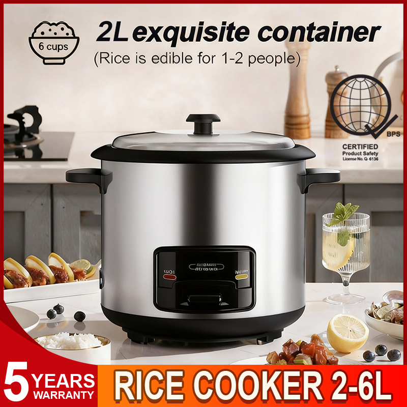 Eone Home High End Mini Rice Cooker Stainless 2-6L Capacity Multi-Functional Household Kitchenware
