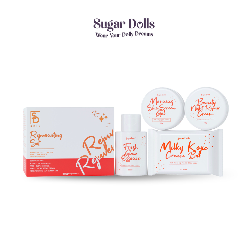 Sugar Dolls Rejuvenating Set Skincare Skin Repair Comfort Anti Aging