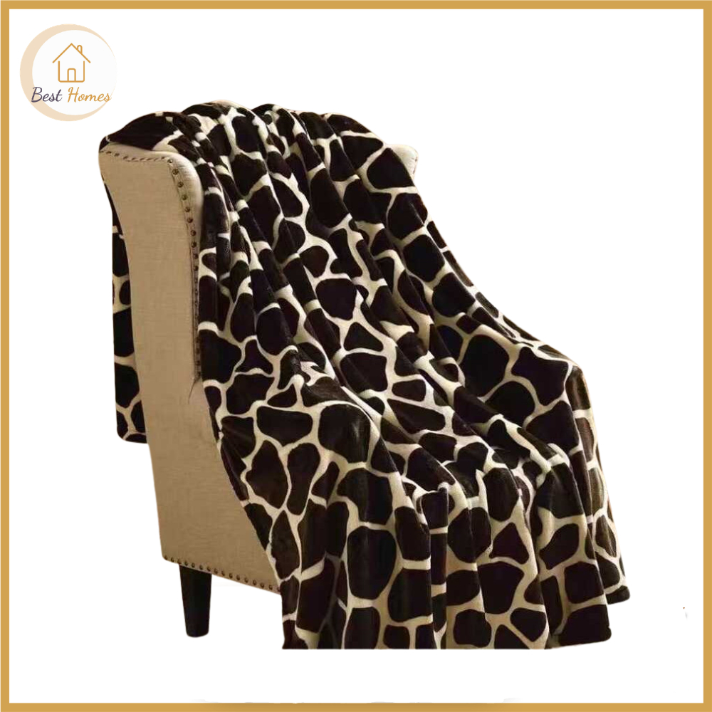 Best Homes PH Blanket Comfortable Soft and fluffy Fleece Printed Double Size 150x200cm