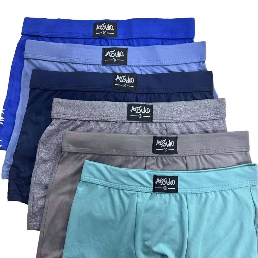 6/12PCS High Quality Random CA Cotton Boxerbrief for Men - Menswear - Lingerie Tropical Innerwear re