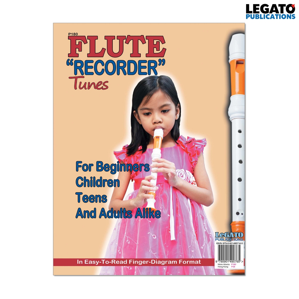 FLUTE " RECORDER" TUNES Book Flute Book how to play Flute book