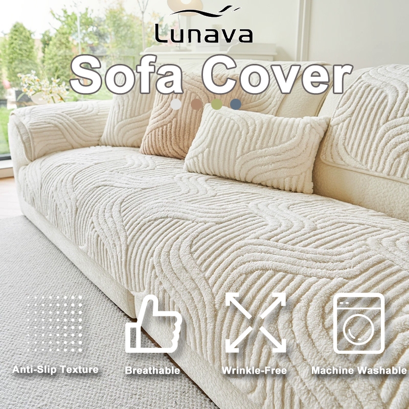 LUNAVA New Sofa Cover L Shape Universal Elastic Sofa Cover L Shape 1 2 3 4 Seater
