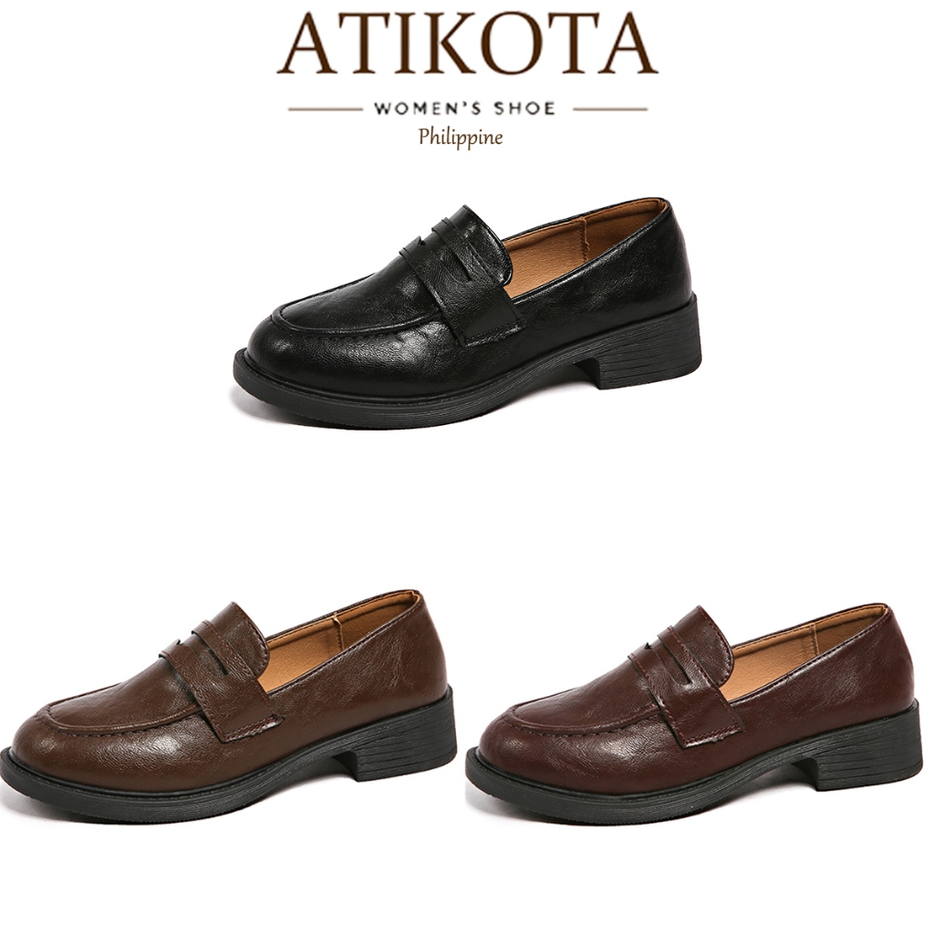 ATIKOTA Women Loafers - Comfortable & Casual & Retro Style