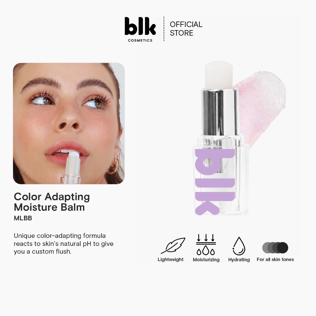 blk cosmetics universal color adapting moisture balm mlbb (Balm)