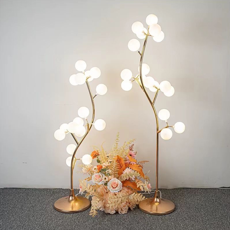 Eroma 15Pcs/Set Wedding Fairy Lights Stand Light Event Props Floor Lamp Lead Light Party Decorative