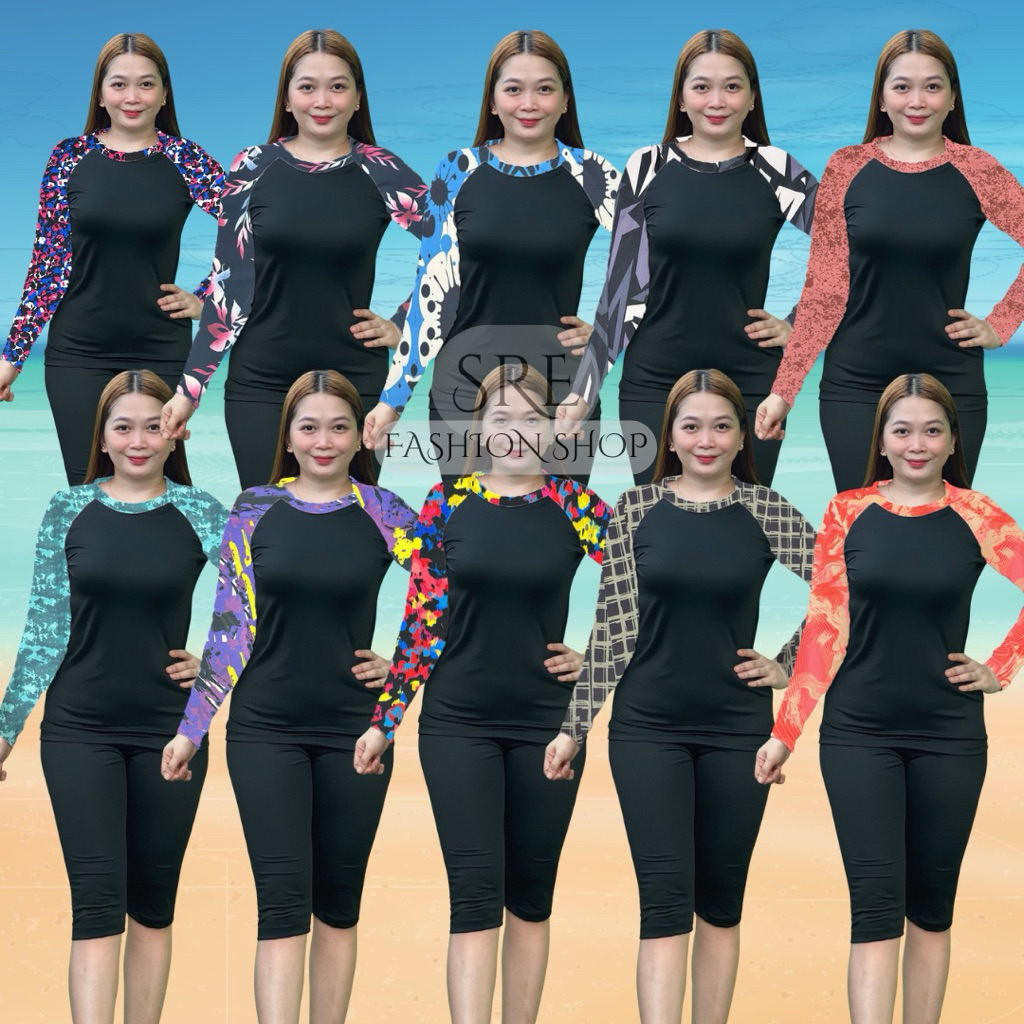 RASHGUARD TOKONG TERNO REGULAR SIZE FOR WOMEN