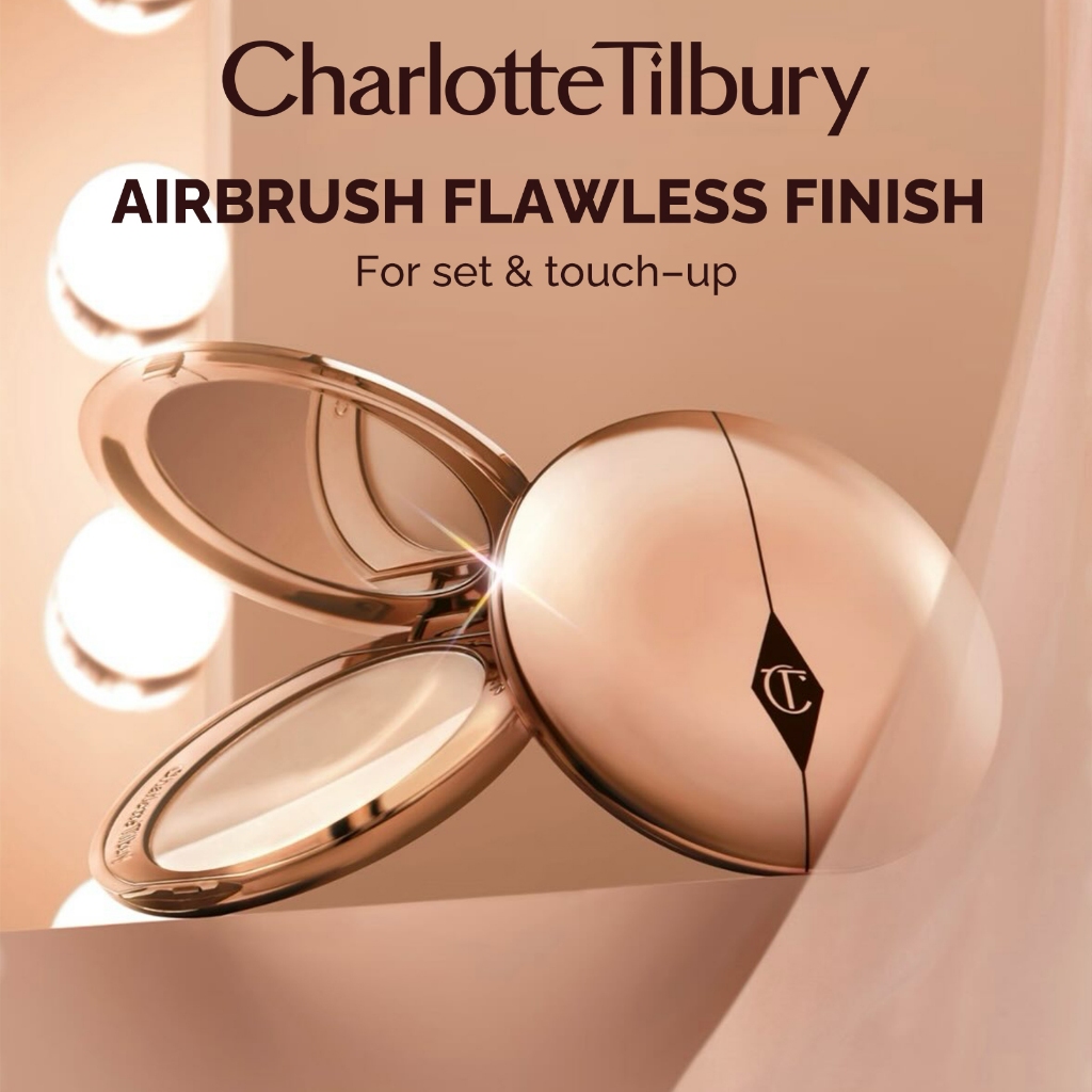 Charlotte Tilbury Powder Airbrush Flawless Finish Powder 8g 1#Fair 2#Medium