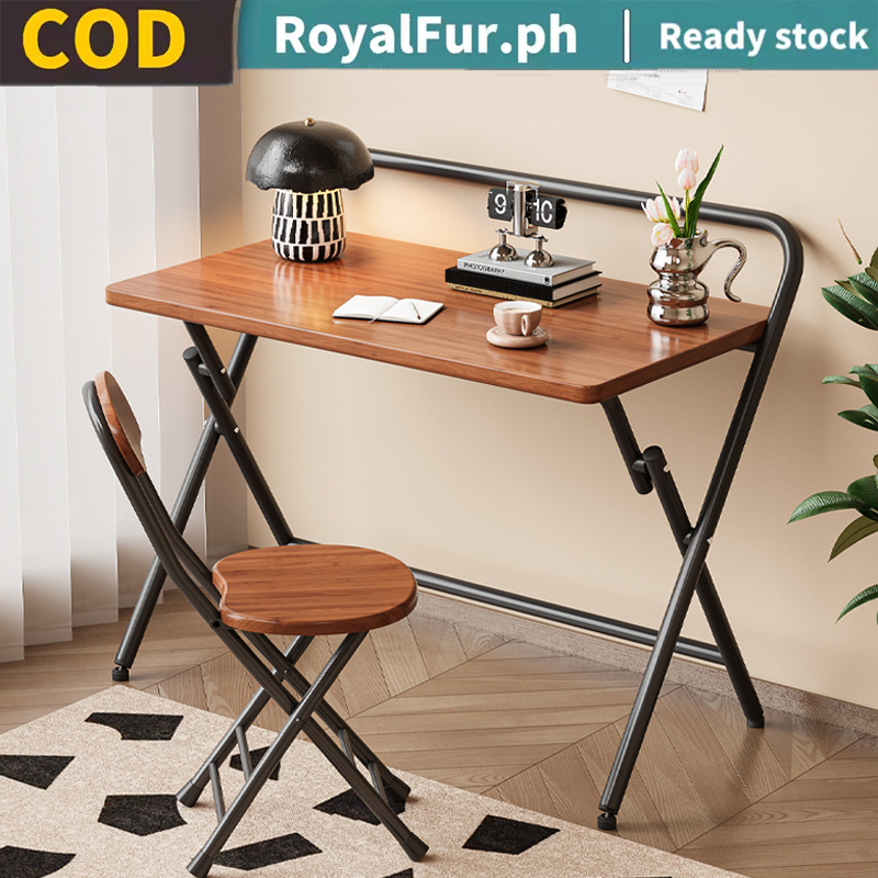 COD❗Folding Desk Foldable Computer Desk Study Desk School Dormitory Desk Portable Simple Office Desk