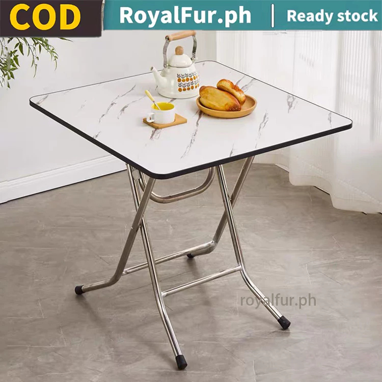 COD❗ folding table mini table Household Portable Dining Table Foldable dining table set 4 seaters