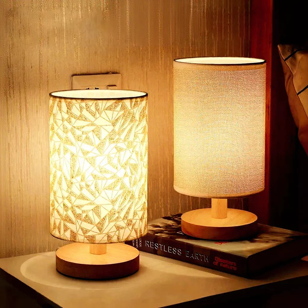 Study light lamp usb led light table lamp desk lamp Night-light Lamp Shade USB Table Lamp Fabric Art