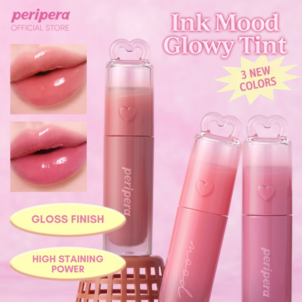 Peripera Ink Mood Glowy Tint 4g [NEW SHADES / SWEET POTATO COLLECTION]
