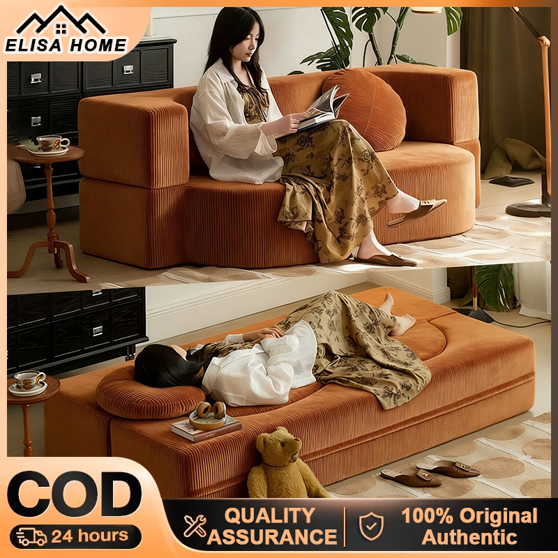 Sofabed,sofa for small living room,Resistant to pet scratching high-density sponge sofa bed foldable