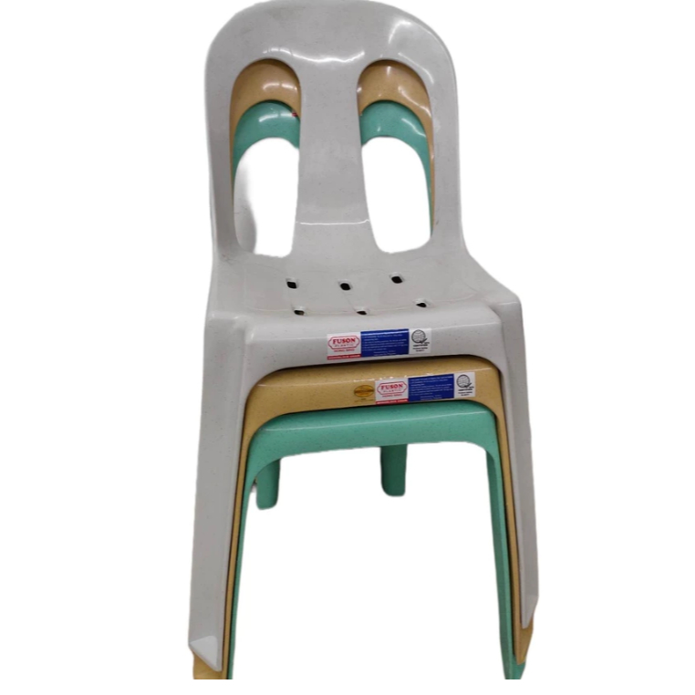1pc FUSON MONOBLOCK CHAIR/PLASTIC CHAIR/UPUAN HEAVY DUTY #867 (MAX.6PCS PER ORDER)