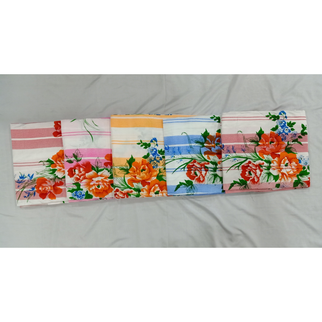 1 piece 333 Blanket/Kumot Bedsheet [Single/Double] Cotton Malambot Makapal