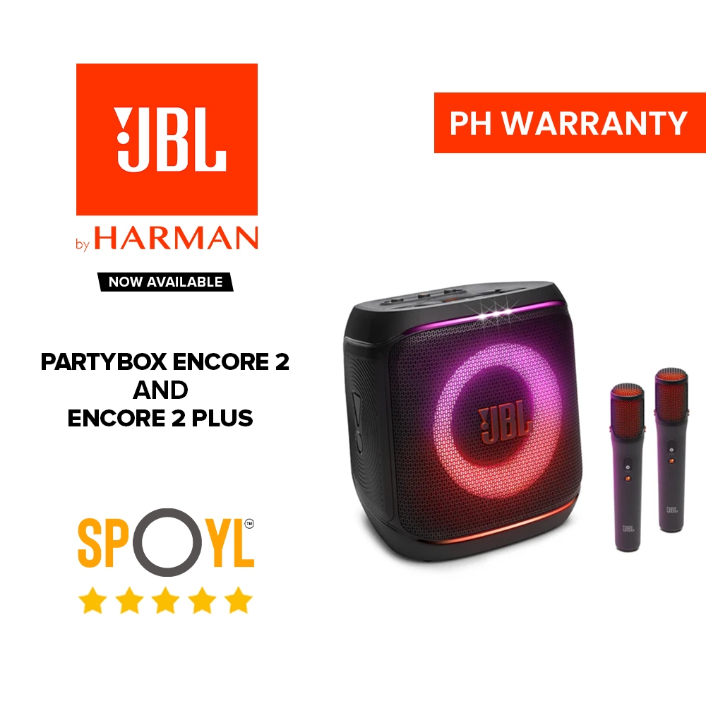 Harman JBL Partybox Encore 2 2025 Version 2 / Encore 2 Plus Built-in Dynamic Light Show