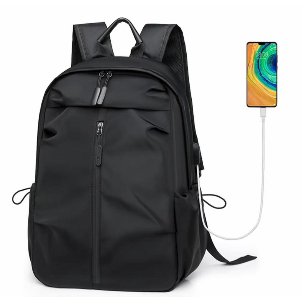 Mumu 9024 Quality Nylon Unisex BackPack College School Students Back Pack Travel Bag