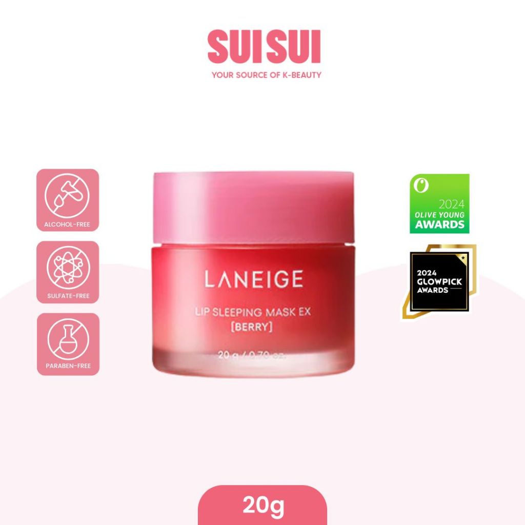 LANEIGE Lip Sleeping Mask EX Berry 20g [Lip Balm | Lip Treatment ]