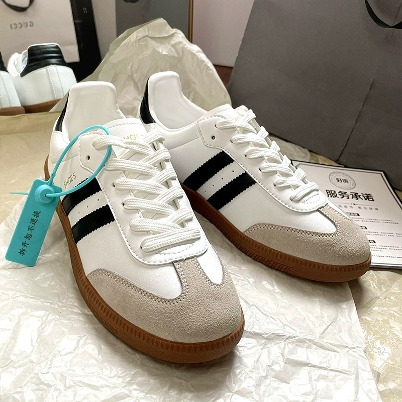 Trendy Fashion Rubber shoes Unisex Samb Sports Low Cut Skateboard Shoes Sizes 36-45 #1606