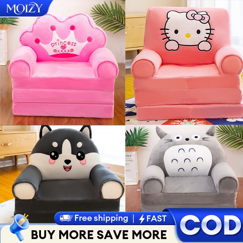 Folding Sofa Bed for Kids Baby Small Sofa Children's Cartoon Foldable Baby Small Sofa Lazy Seat