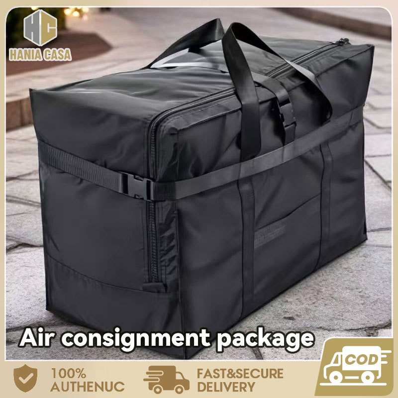 Large Capacity Luggage Bag, Boarding Bag, Oxford Cloth Waterproof Folding Travel Bag, Moving Bag