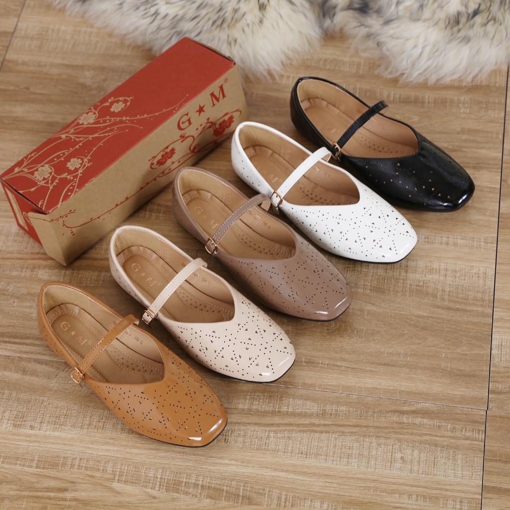 【AhSin】 Fashion Women Doll Shoes Office Flat Shoes Daily Loafer GM78-329