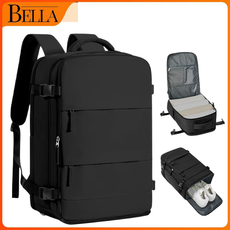 Bella Waterproof Backpack For Women Large Capacity 16 Inch Multifunctional Laptop Hiking Travel Bag