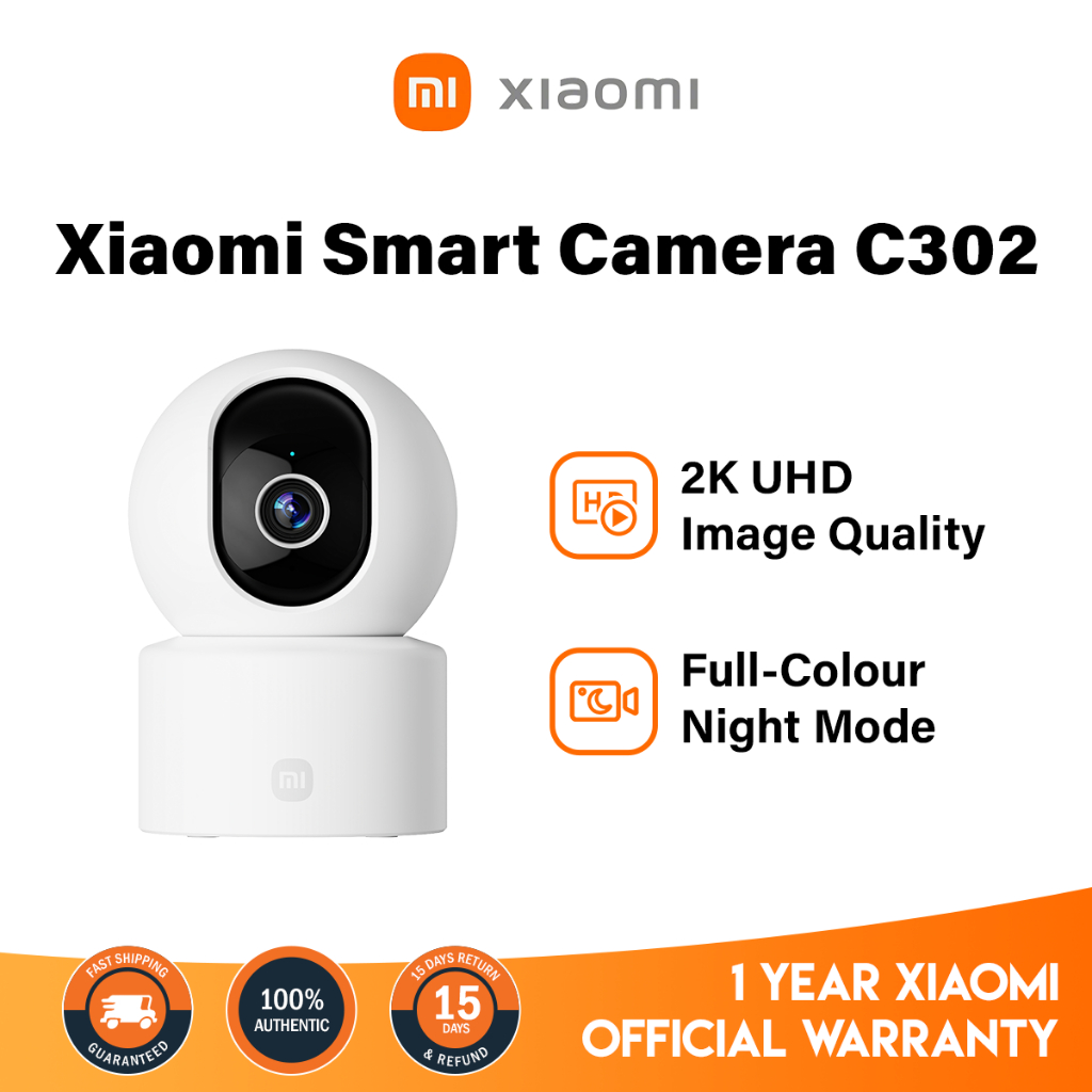 Xiaomi Camera C302/C201/C400/C500/CW300/C500 Dual 360° CCTV Full Color Night Vision Global Version