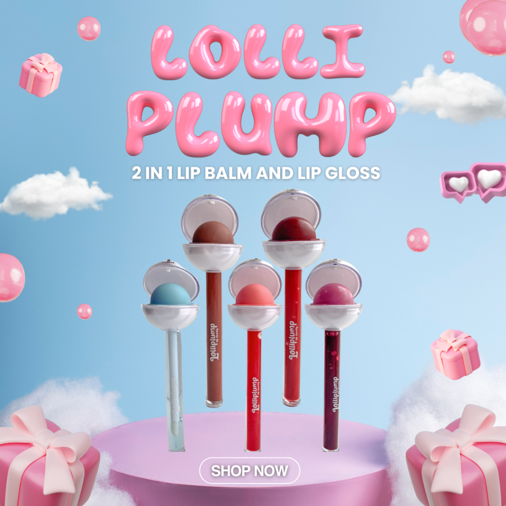 UpBeauty Lolliplump 2in1 Lip Balm & Lip Gloss (Best for Moisturizing & Plumping Dry Lips)