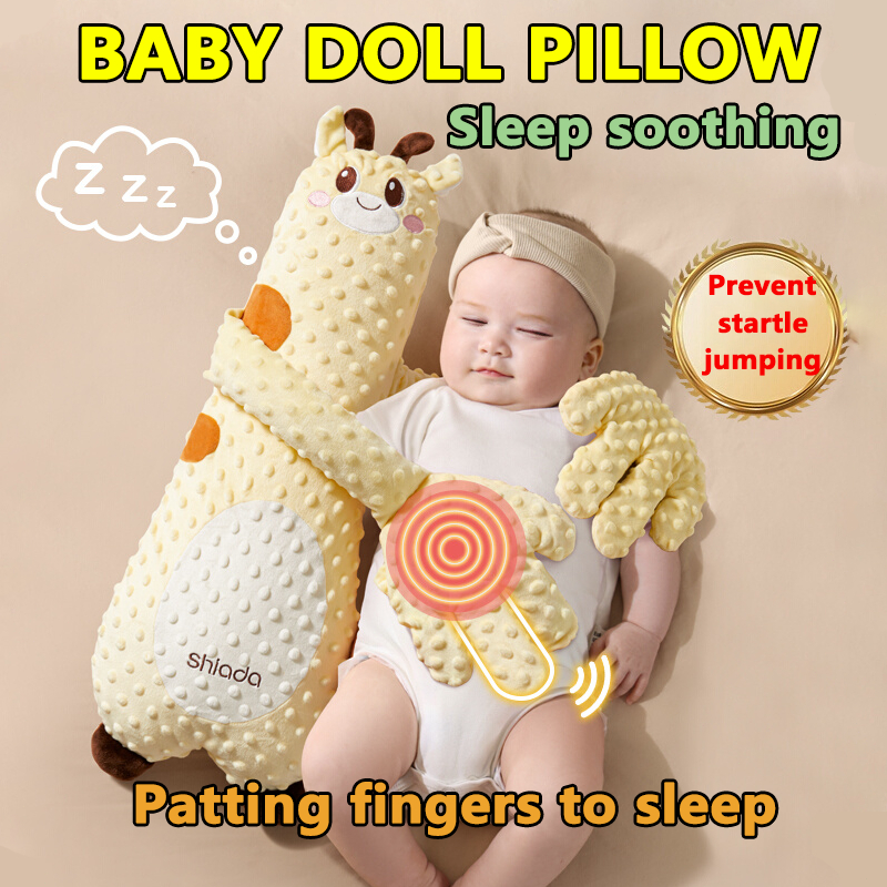 Baby Hugging Pillow soothing sleep artifact Electric Soothing Palm Sleep Pad With Remote Control