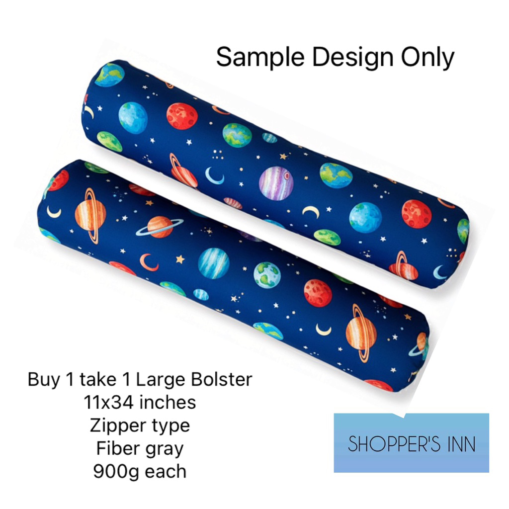 BUY 1 TAKE 1 LARGE BOLSTER PILLOW (11x34 INCHES)