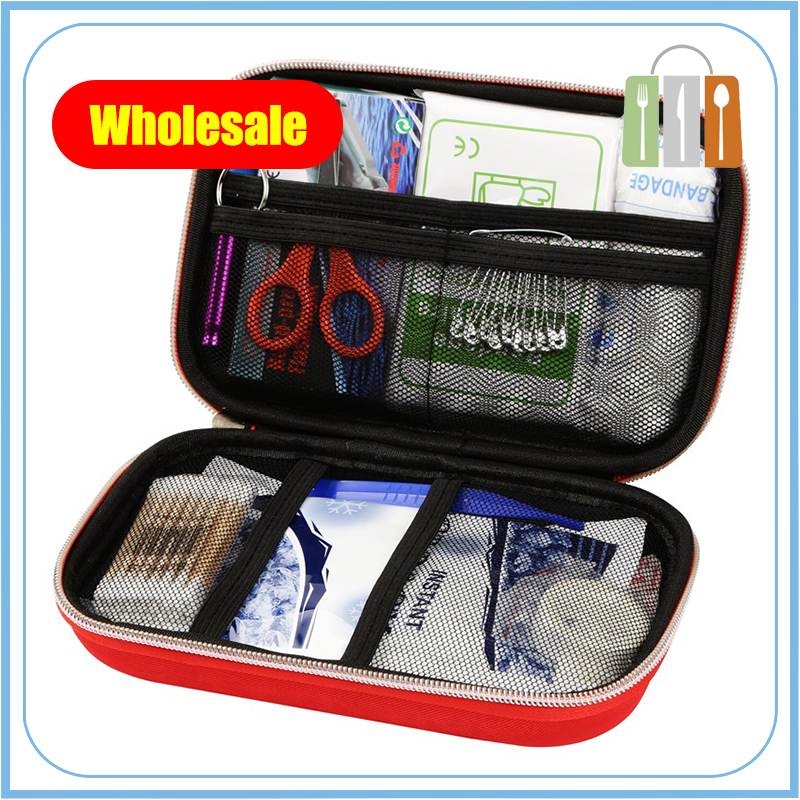 【Wholesale】46in1 Portable Travel First Aid Kits For Home Emergency Kit Emergency Medical EVA Bag