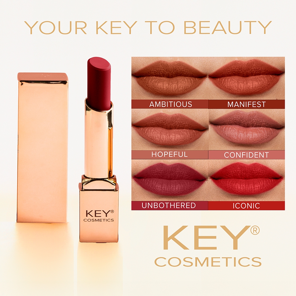 Soft-Matte Lipstick Key Cosmetics