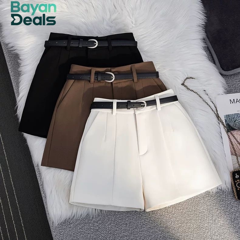 Women Shorts High Waist Casual Plus Size With Pocket Fashion Summer Beach Edshorts Sexy Hot Pants